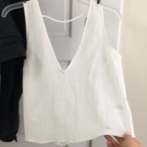 White tank top